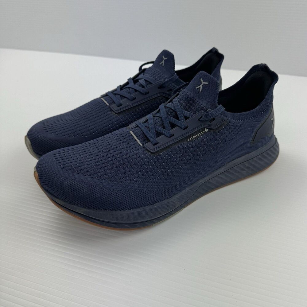 Flux Footwear Adapt Runner Waterproof Shoes Mens 11.5 Blue Barefoot Sneakers